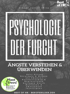 cover image of Psychologie der Furcht! Ängste verstehen & überwinden